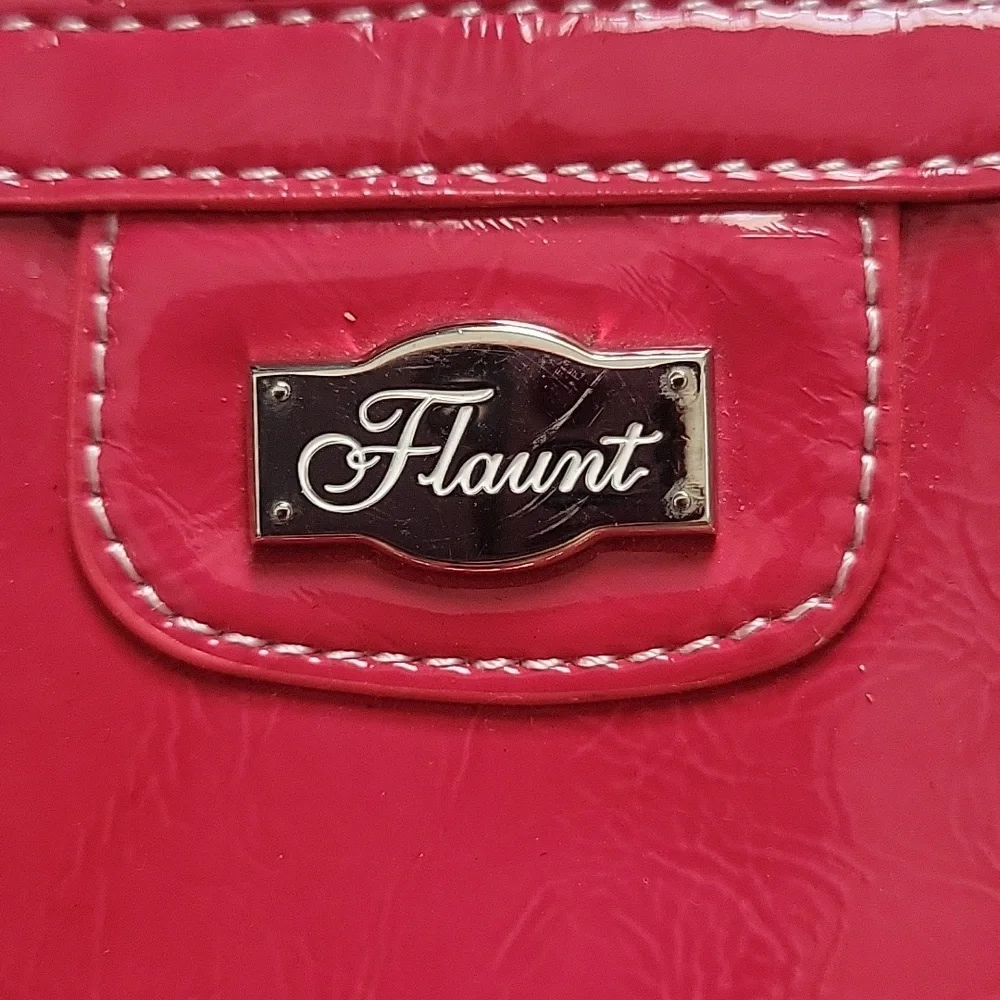 Pink Key & Card Holder